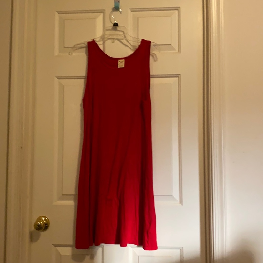Red dress